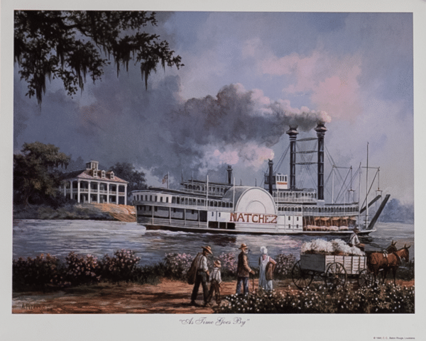 As Time Goes By by Frederico, Art Poster Print for Wall, Home Decor