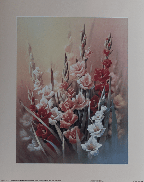 August art print by Gladiola - Chin