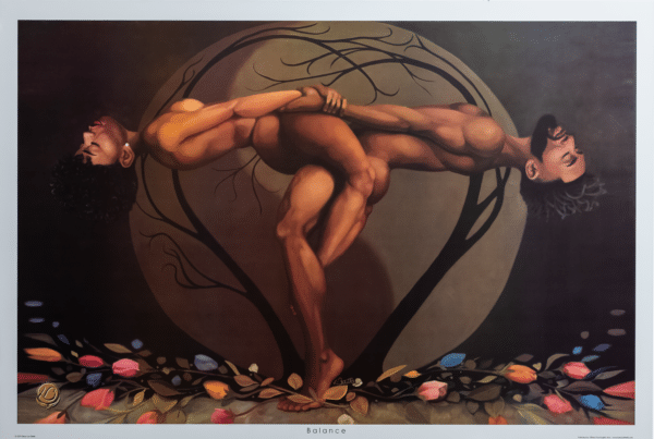 Balance by Henry Lee Battle, Art Poster Print for Wall, Home Decor