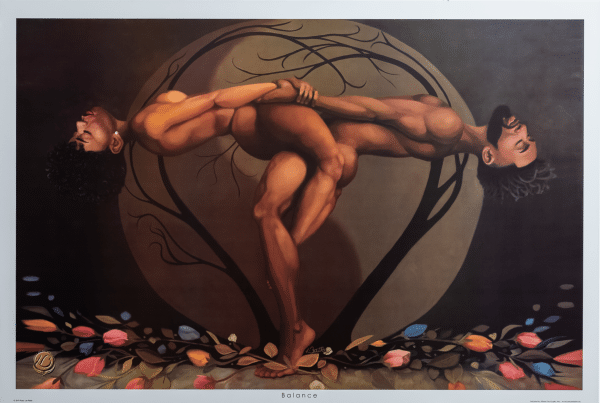 Balance by Henry Lee Battle, Art Poster Print for Wall, Home Decor