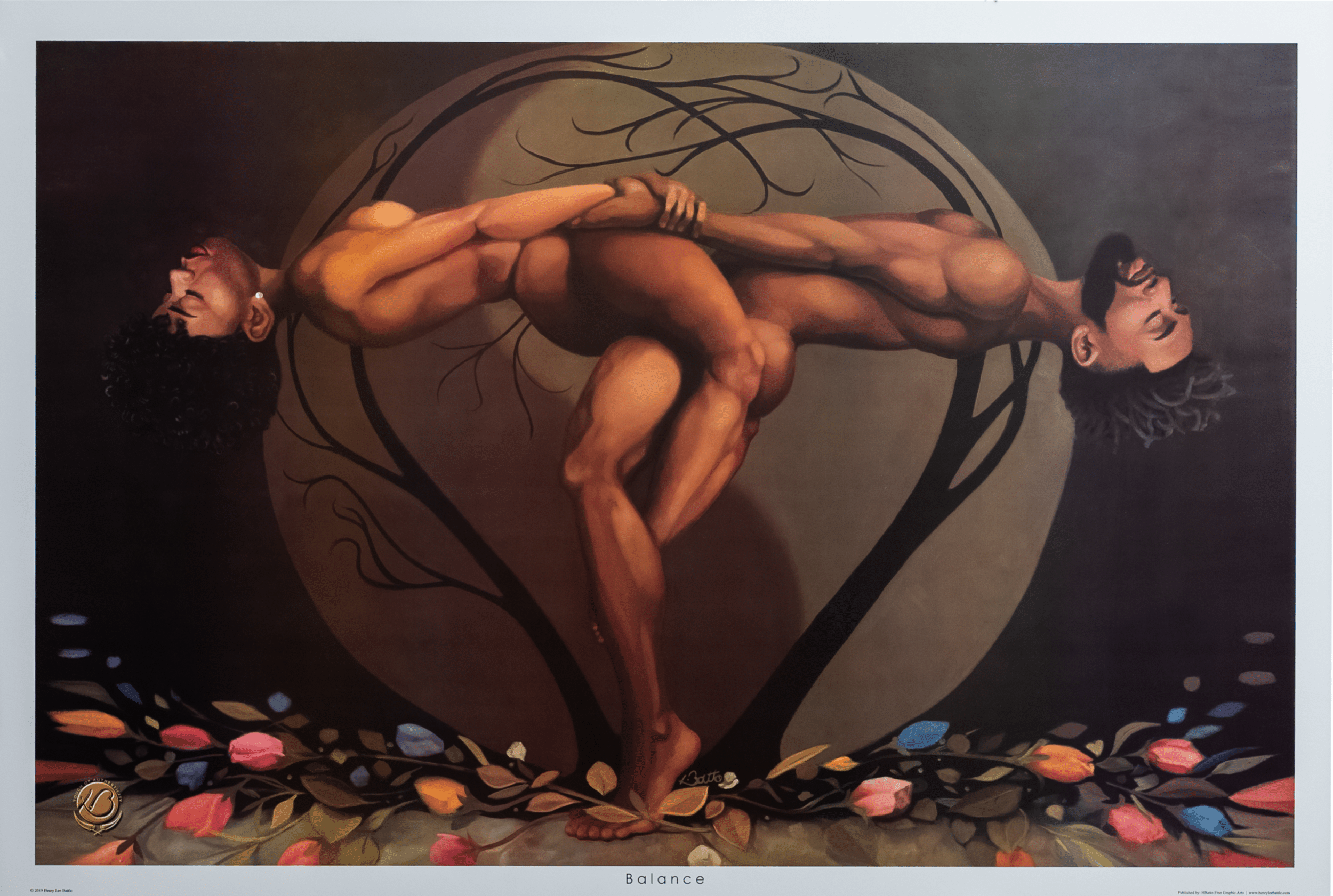Balance by Henry Lee Battle, Art Poster Print for Wall, Home Decor - Image 1