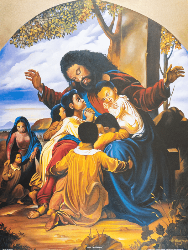 Bless the Children art print by Alix Beaujour