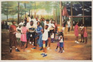 Celebration Reunion by Ratcliff, Art Poster Print for Wall, Home Decor