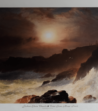 Coast Scene, Mount Desert art print by Church