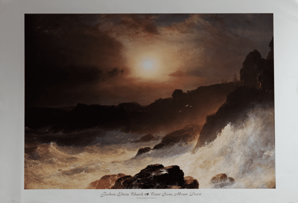 Coast Scene, Mount Desert art print by Church