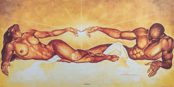Connection art print by Merrill