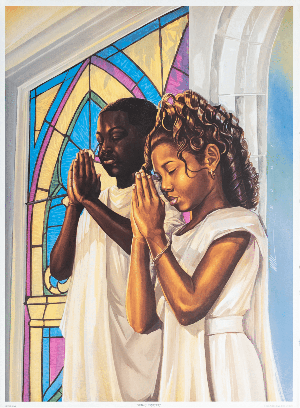 Daily Prayer by WAK, Art Poster Print for Wall, Home Decor