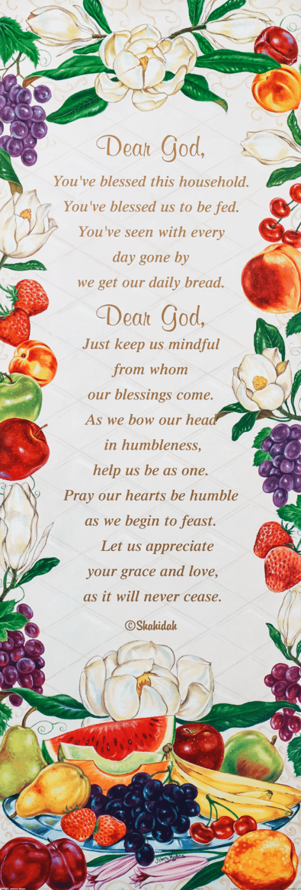 Dear God art print by Johnny Myers