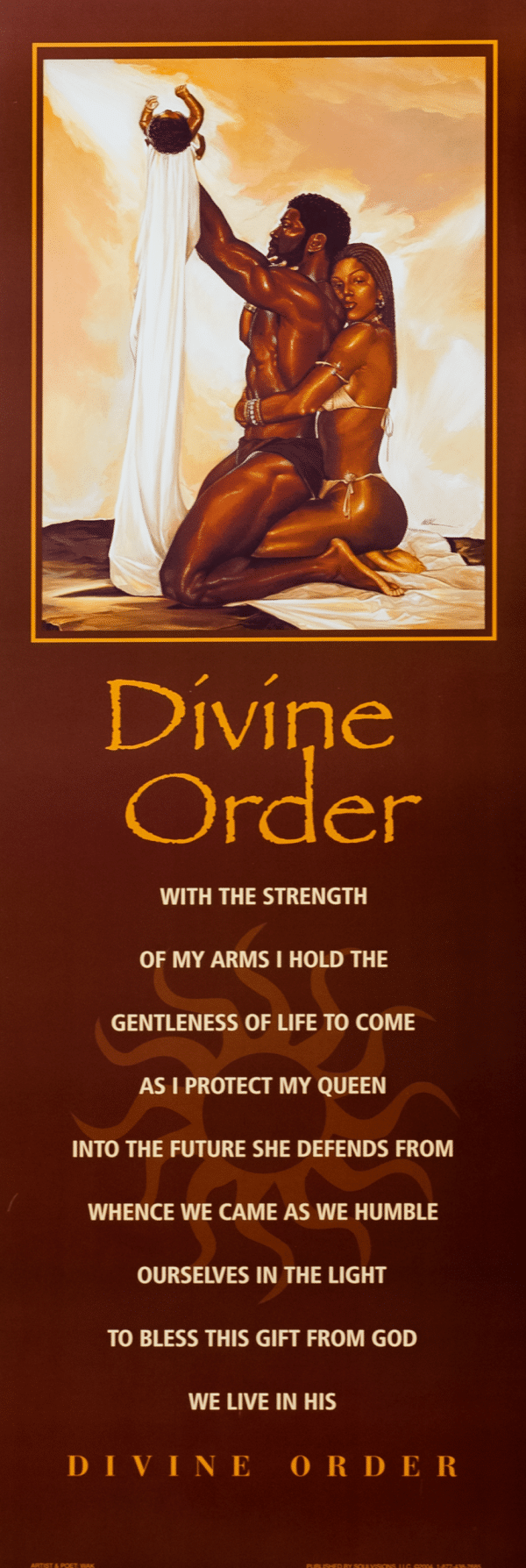 Divine Order by WAK, Art Poster Print for Wall, Home Decor