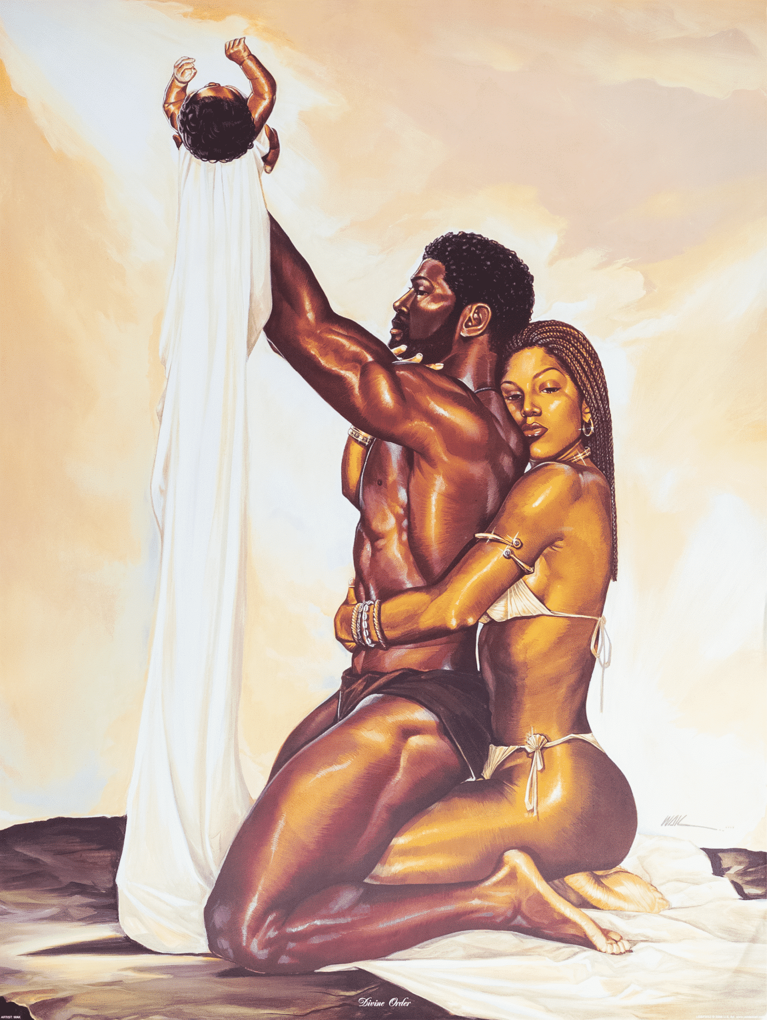 Divine Order art print by WAK