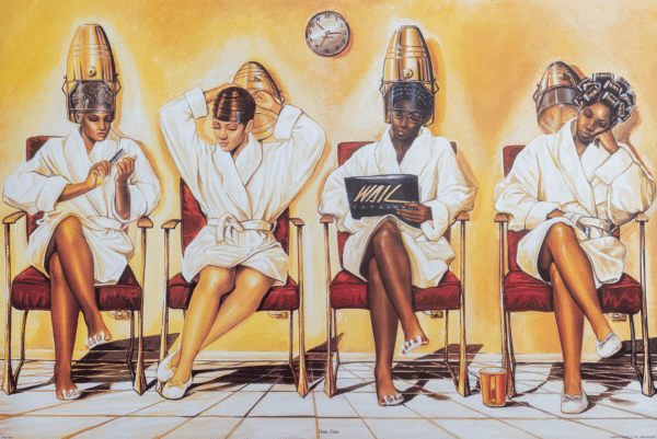 Doin' Time by WAK, Art Poster Print for Wall, Home Decor