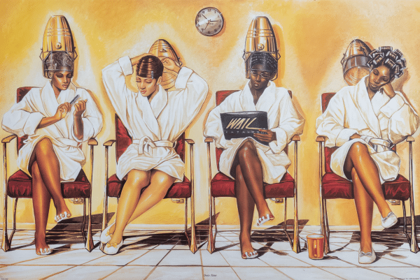 Doin' Time by WAK, Art Poster Print for Wall, Home Decor
