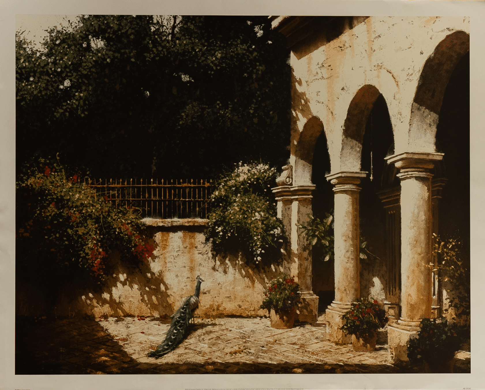 El Patio by Hallmark, Art Poster Print for Wall, Home Decor