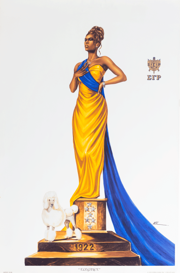 Elegance art print by WAK