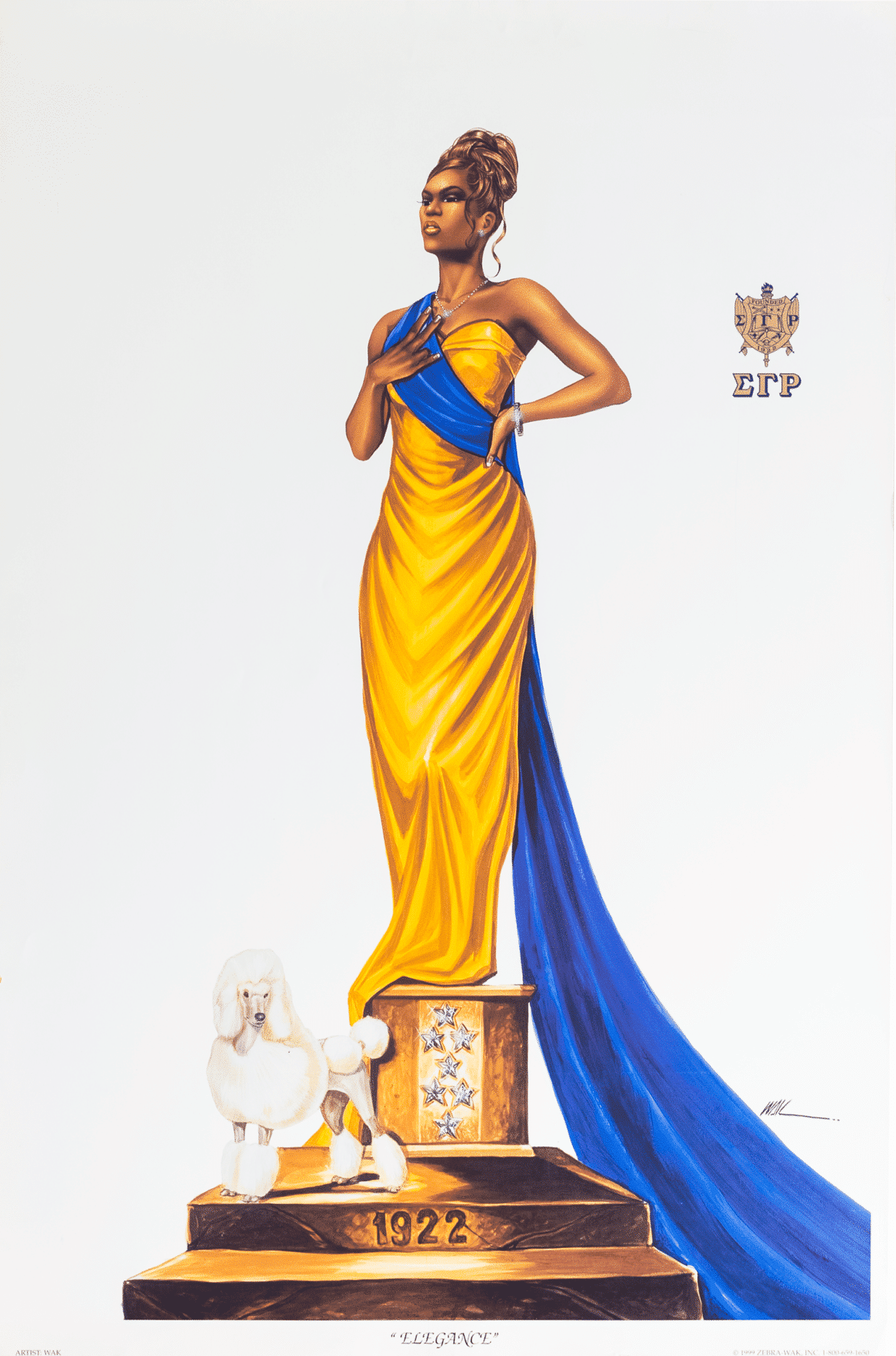 Elegance Art Print by WAK Elegance art print by WAK