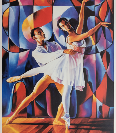 Elegant Moves art print by Alix Beaujour