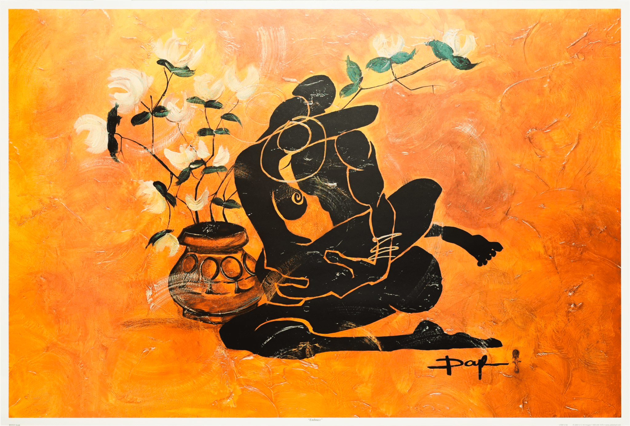 Embrace by Doyle, Art Poster Print for Wall, Home Decor - Image 1