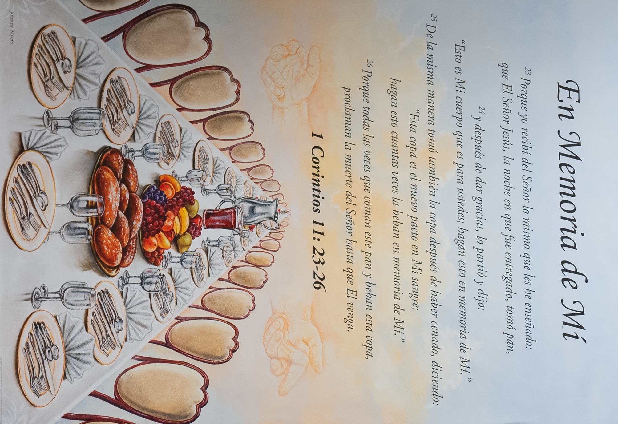 En Memoria De Mi by Myers, Art Poster Print for Wall, Home Decor