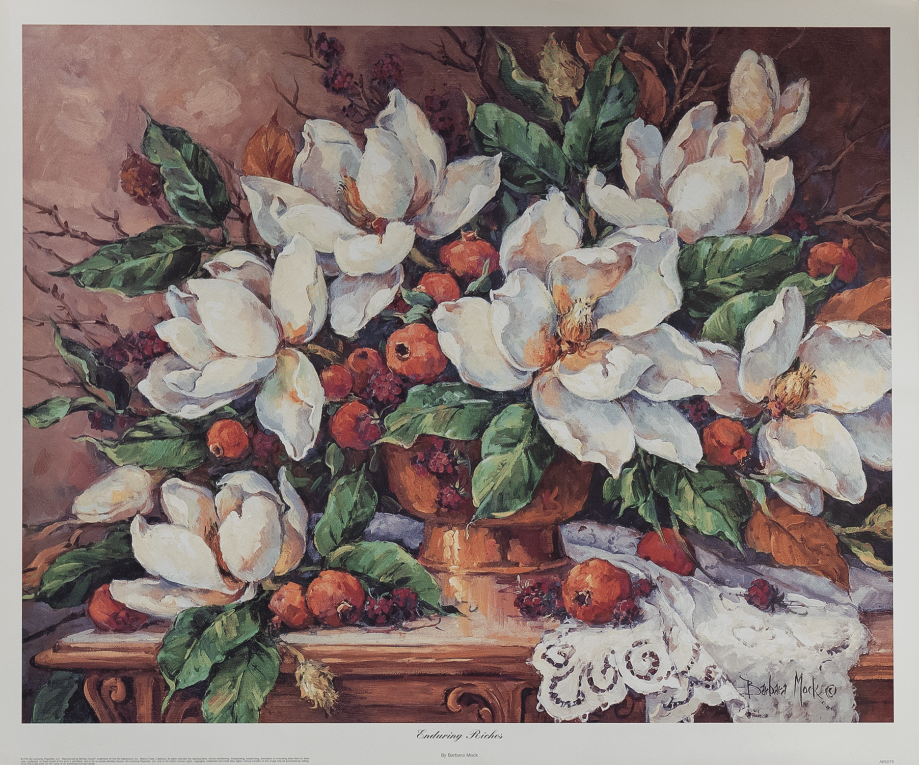 Enduring Riches by Mock, Art Poster Print for Wall, Home Decor Enduring Riches by Mock, Art Poster Print for Wall, Home Decor - Image 1