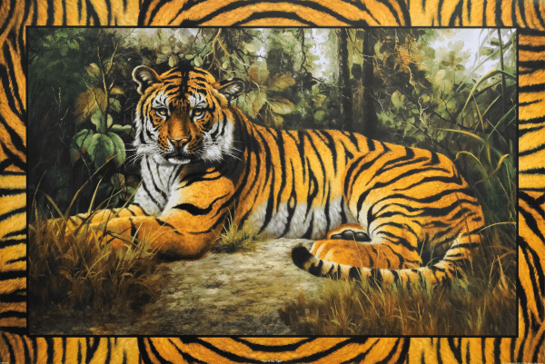 Eye of the Tiger art print by Kama