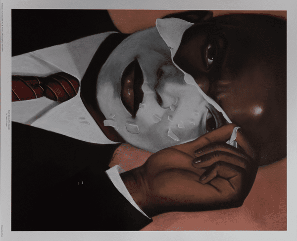Face Reality (Male) art print by Cooper