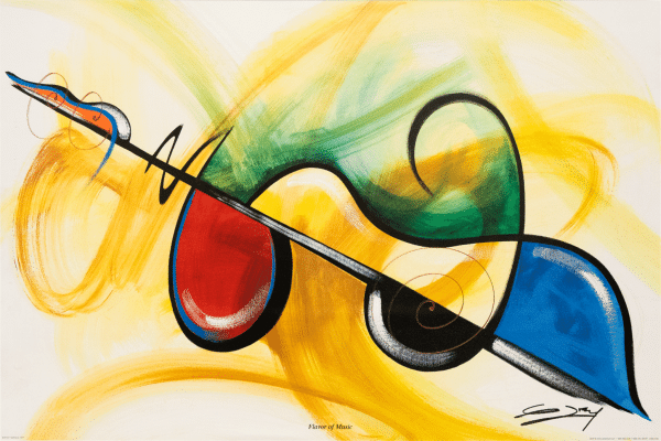 Flavor of Music art print