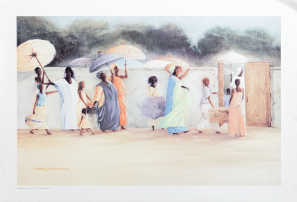 Following The Path by Jackson, Art Poster Print for Wall, Home Decor