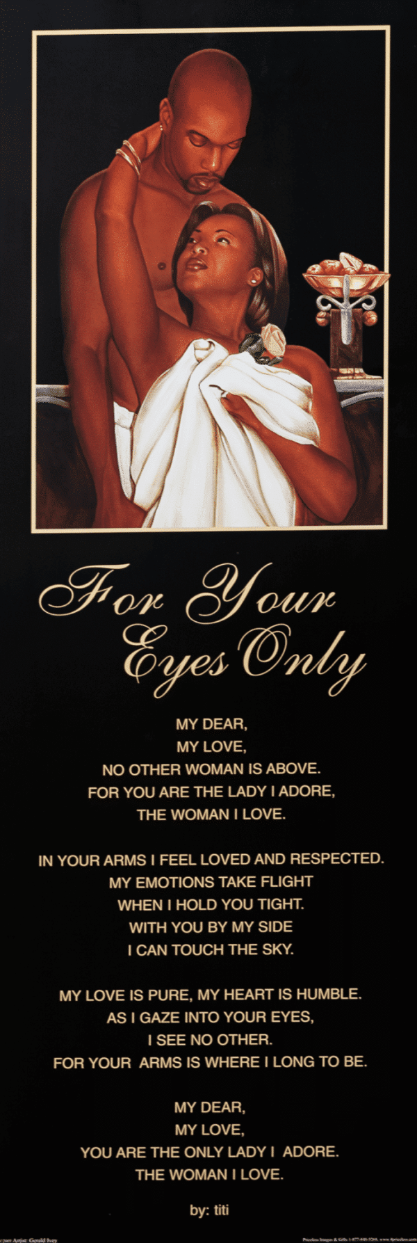 For Your Eyes Only I art print by Gerald Ivey