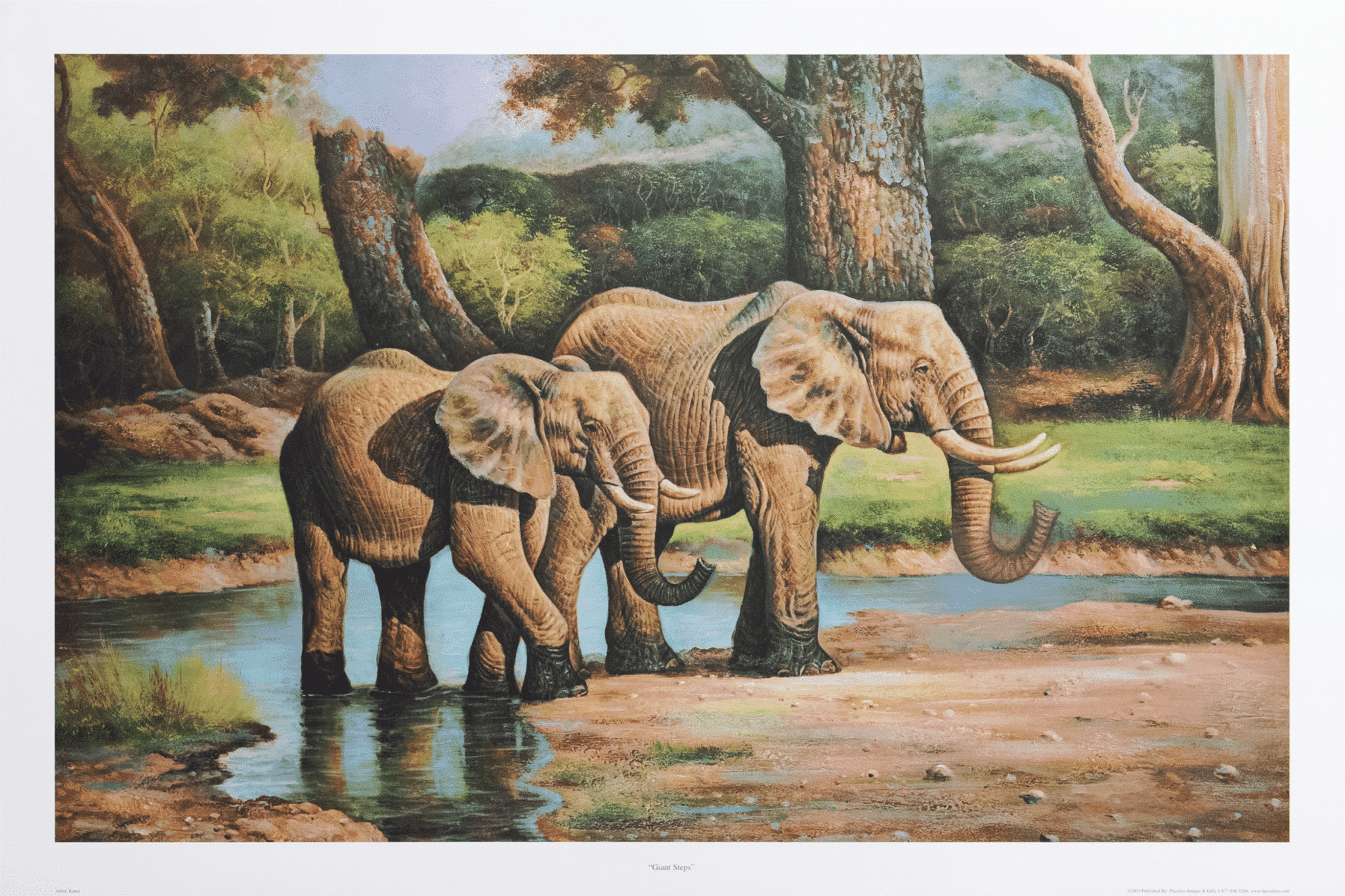 Giant Steps art print by Kama
