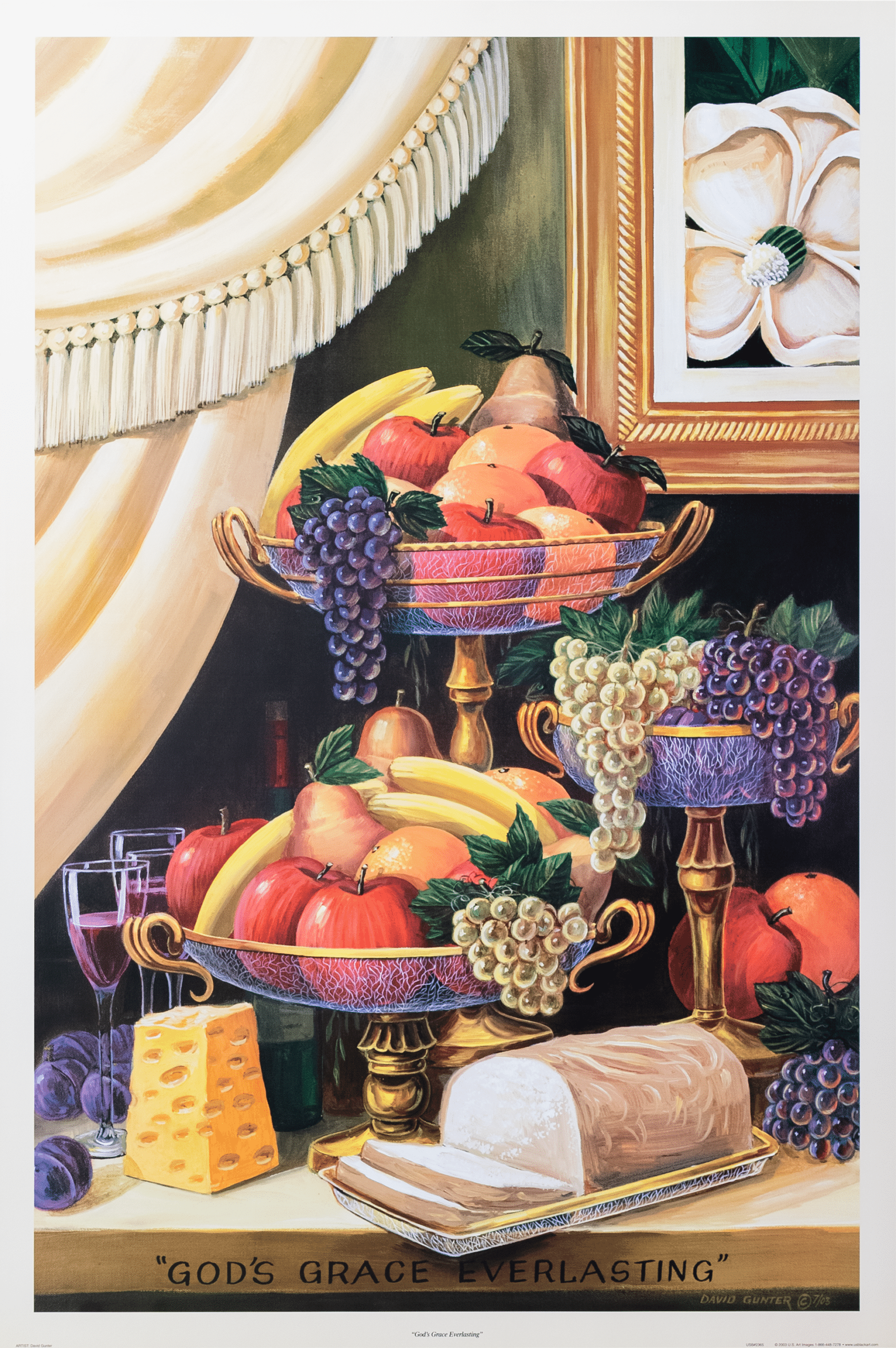 God's Grace Everlasting by David Gunter, Art Poster Print for Wall, Home Decor - Image 1