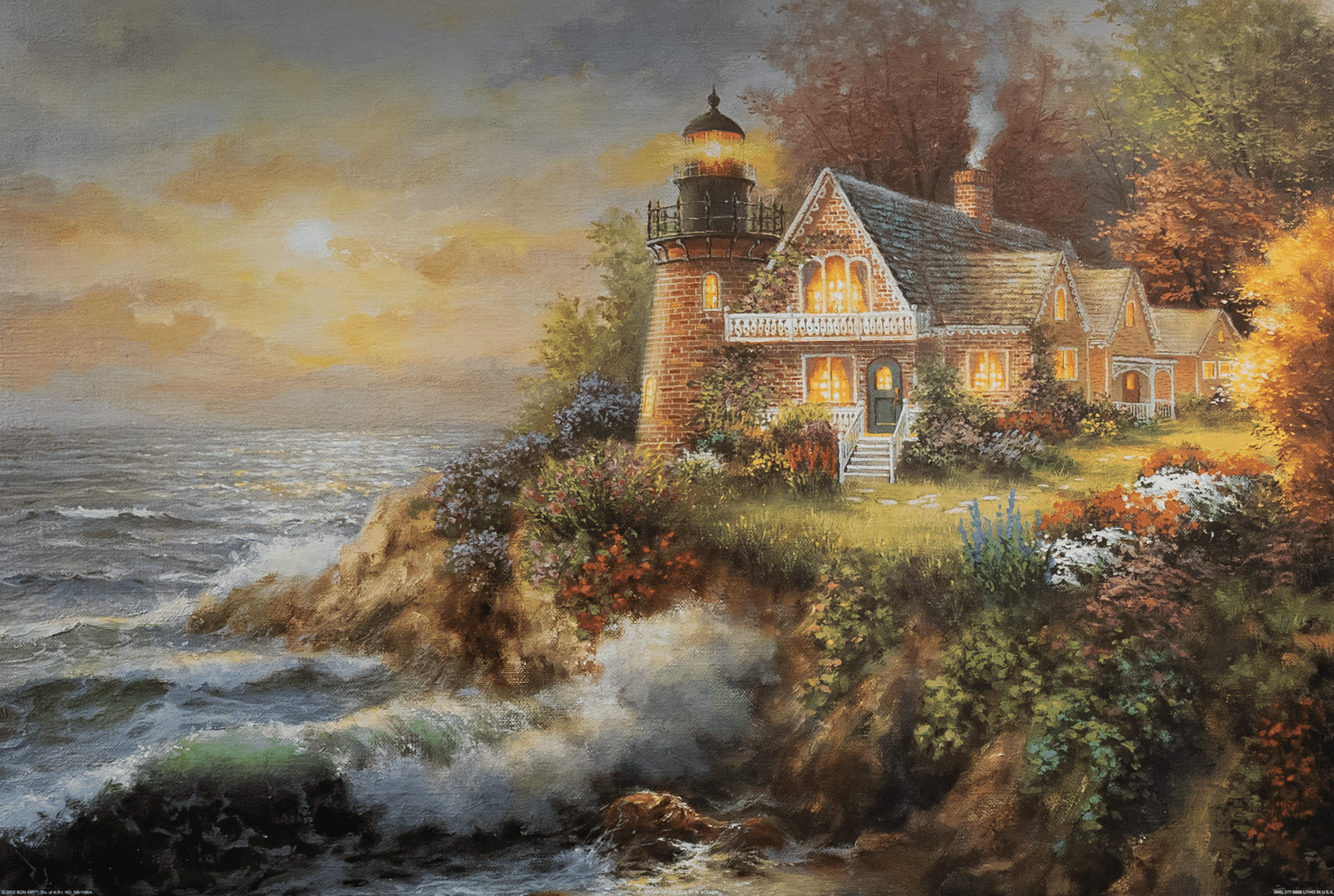 Guardian of the Sea by Boehne, Art Poster Print for Wall, Home Decor