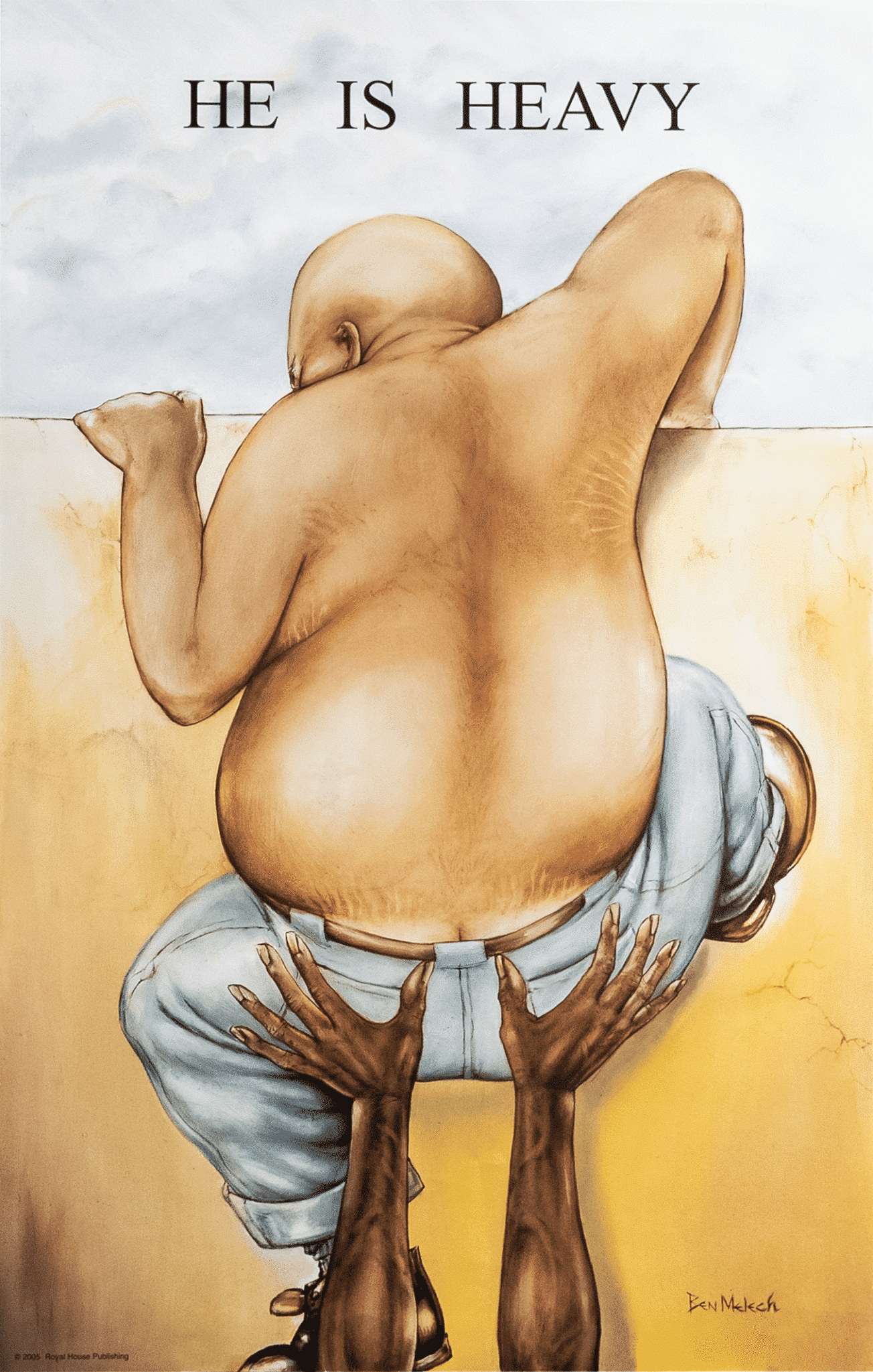 He is Heavy art print by Ben Melech