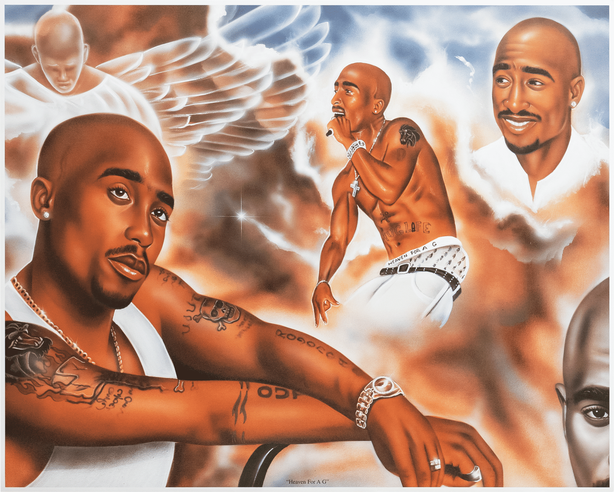 Heaven for a G art print