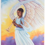 Heavenly art print by Katherine Roundtree