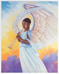 Heavenly art print by Katherine Roundtree