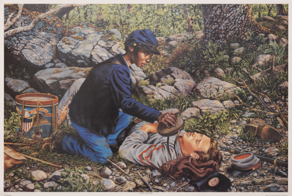 If Thine Enemy Thirst by Janice Huse, Art Poster Print for Wall, Home Decor
