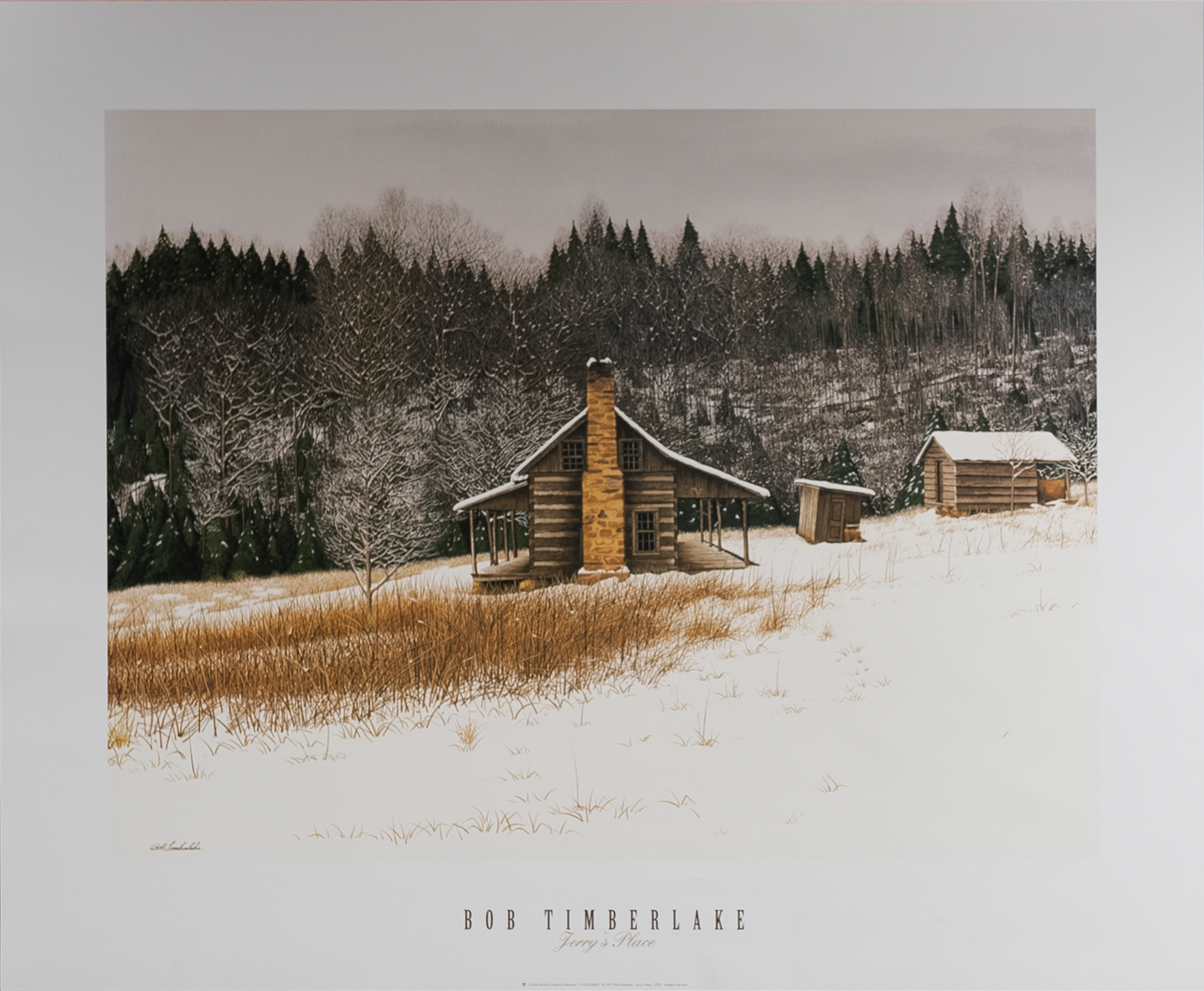 Jerry's Place by Timberlake, Art Poster Print for Wall, Home Decor