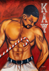 KAY art print by Fred Mathews