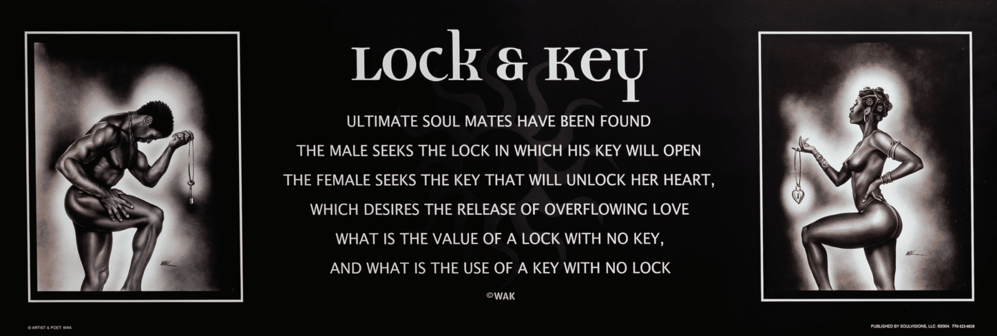 Lock & Key art print by WAK