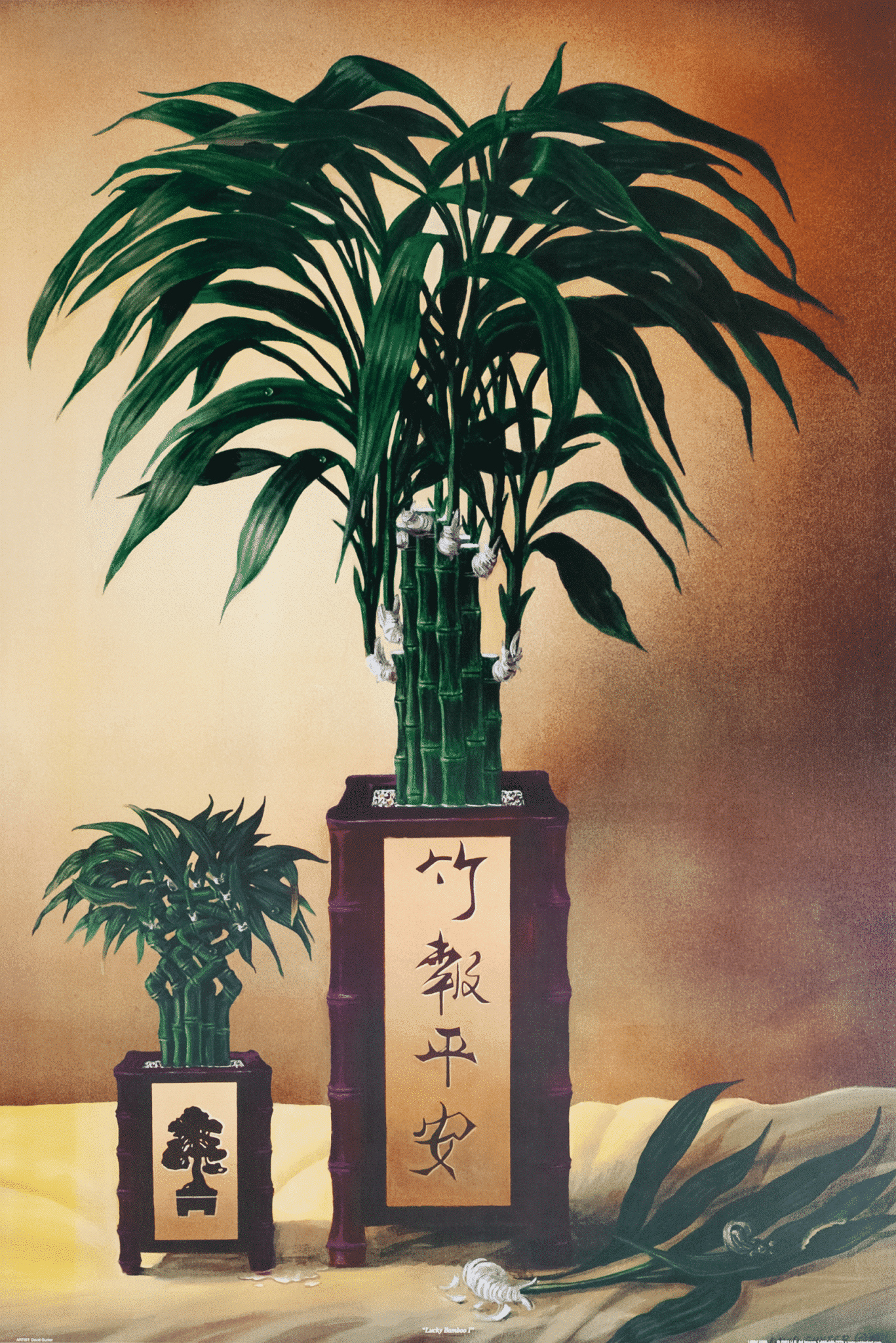 Lucky Bamboo I art print by David Gunter