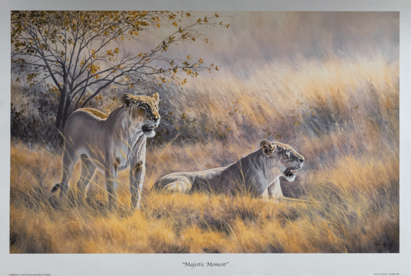 Majestic Moment by Kosch, Art Poster Print for Wall, Home Decor