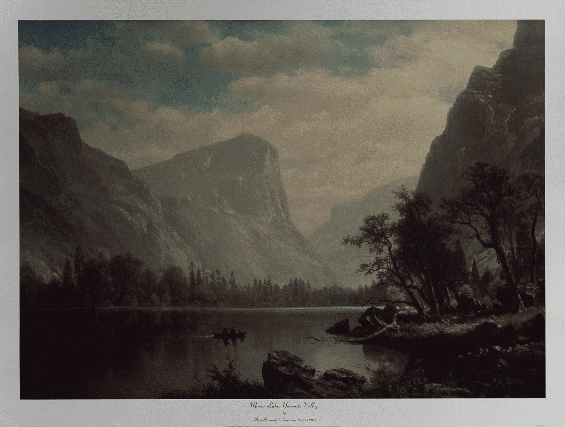 Mirror Lake, Yosemite Valley Art Print by Bierstadt Mirror Lake, Yosemite Valley art print by Bierstadt