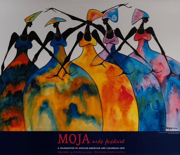 Moja Arts Festival I art print by Cloyd