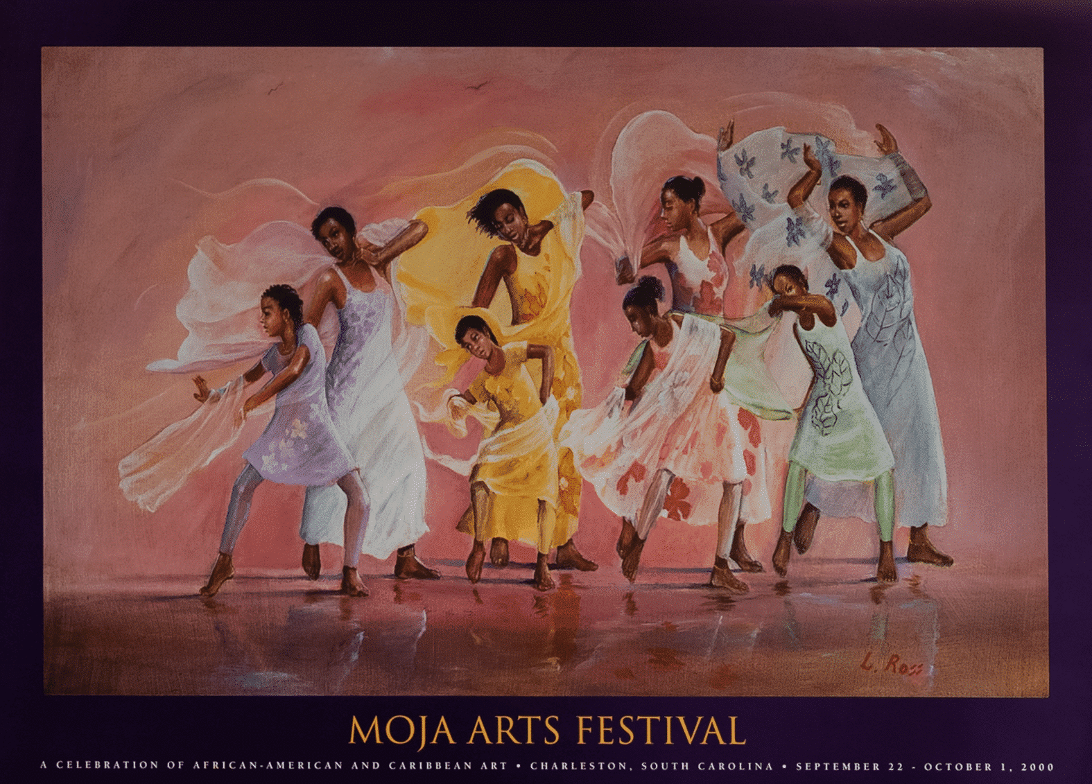 Moja Arts Festival II art print by Ross