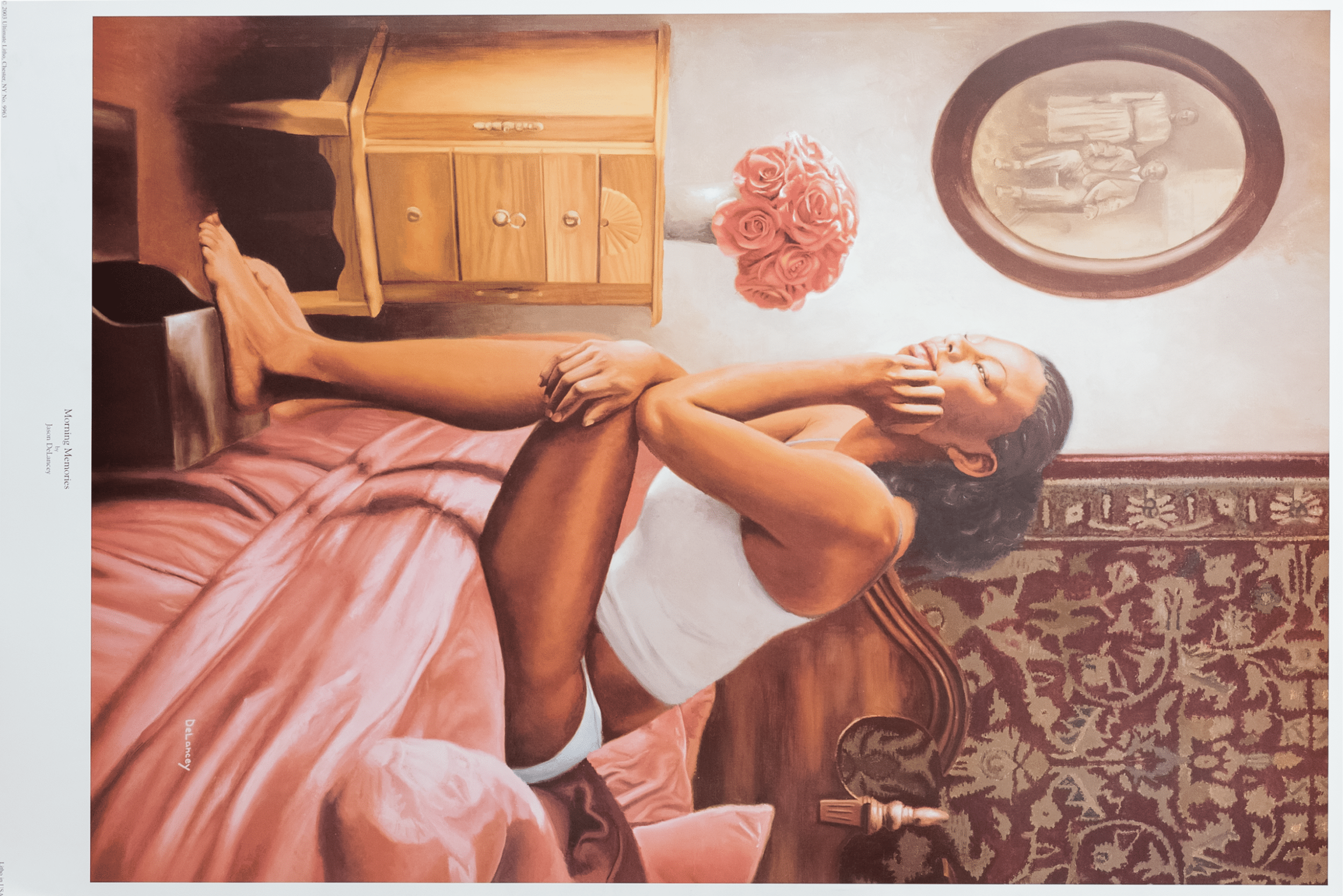 Morning Memory by DeLancey, Art Poster Print for Wall, Home Decor - Image 1