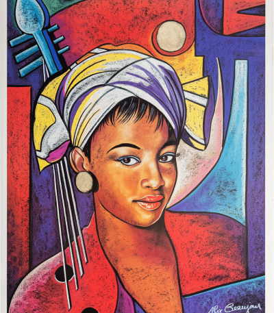 Music in My Eyes art print by Alix Beaujour