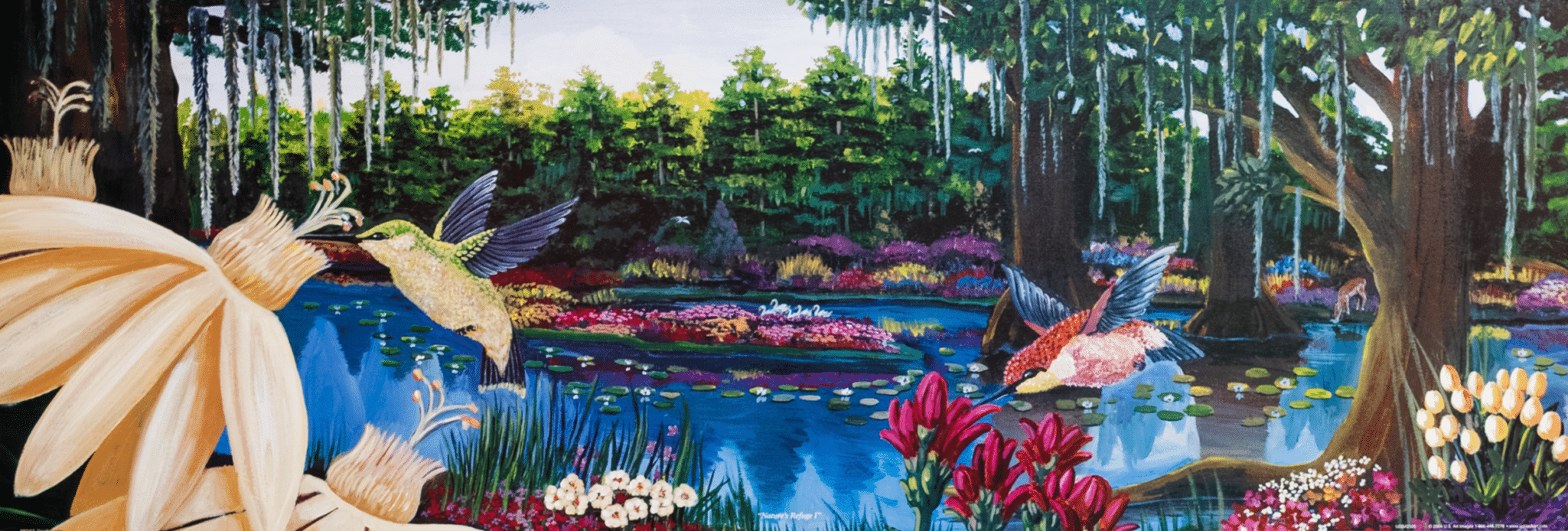 Nature's Refuge I by David Gunter, Art Poster Print for Wall, Home Decor - Image 1