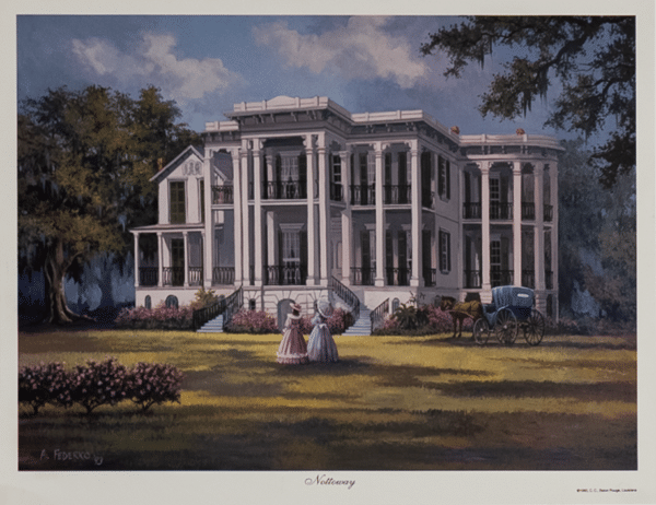 Nottoway by Frederico, Art Poster Print for Wall, Home Decor