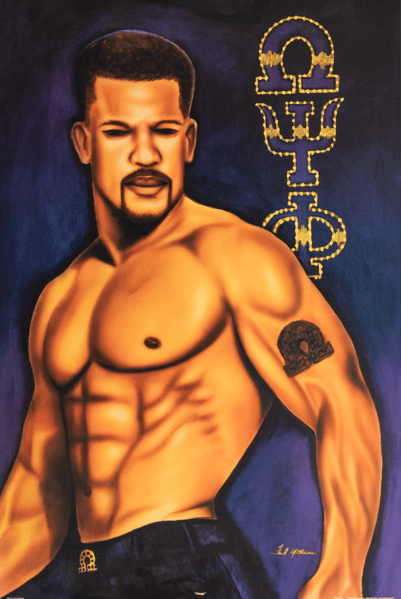 Omega Art Print by Fred Mathews Omega art print by Fred Mathews