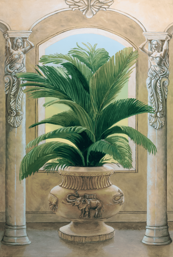 Palm I art print by Katherine Roundtree